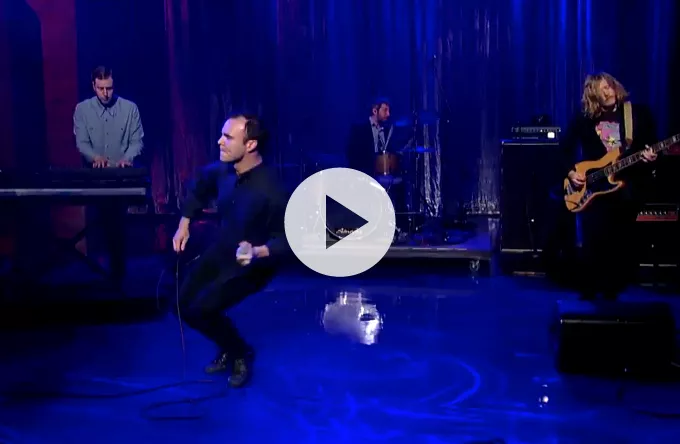 Se Future Islands vende tilbage på Letterman