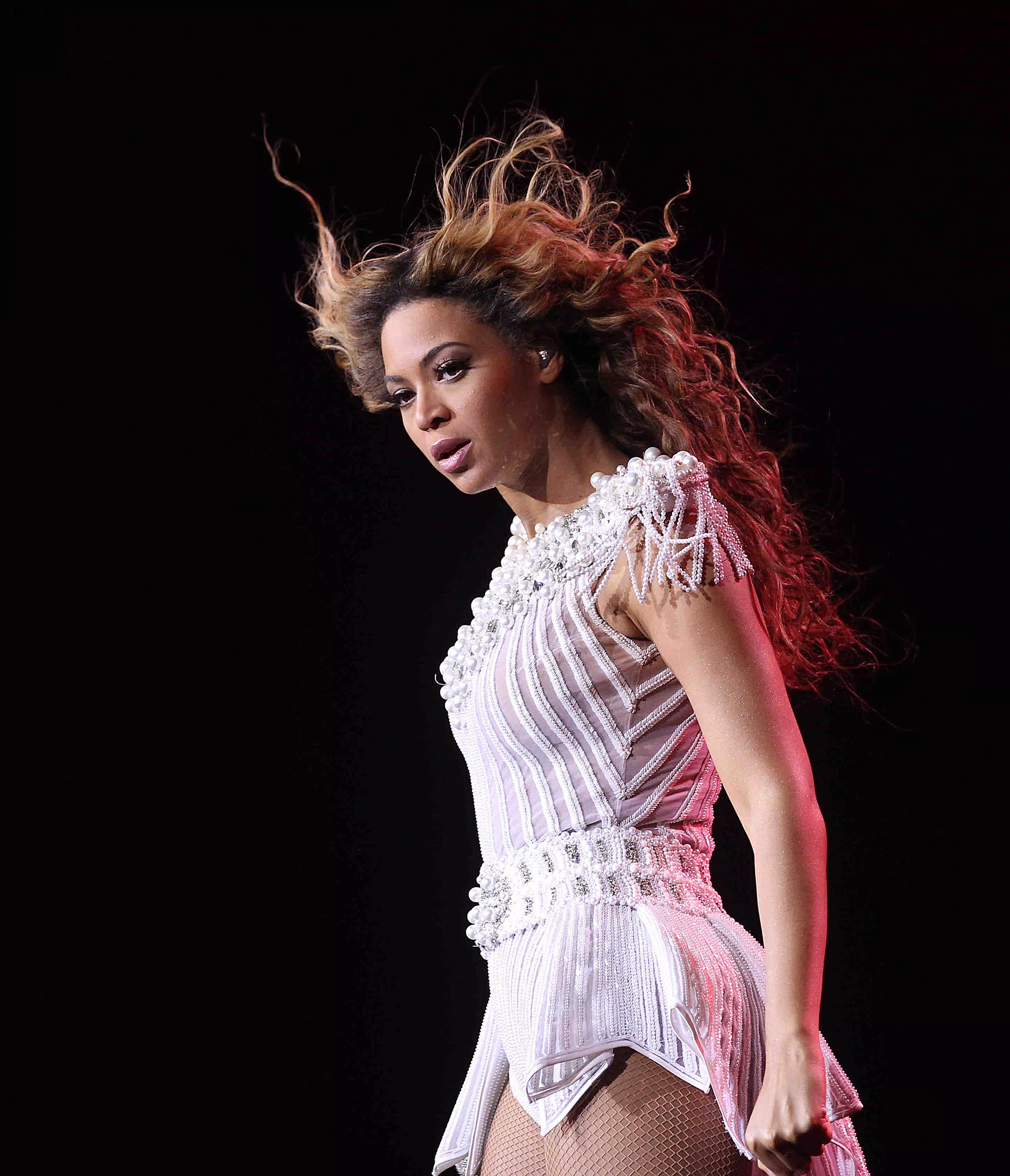 Hør Beyoncé rappe om elevator-drama