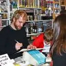 Kashmir signerede bøger i Pisserenden