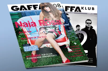 GAFFA august er på gaden