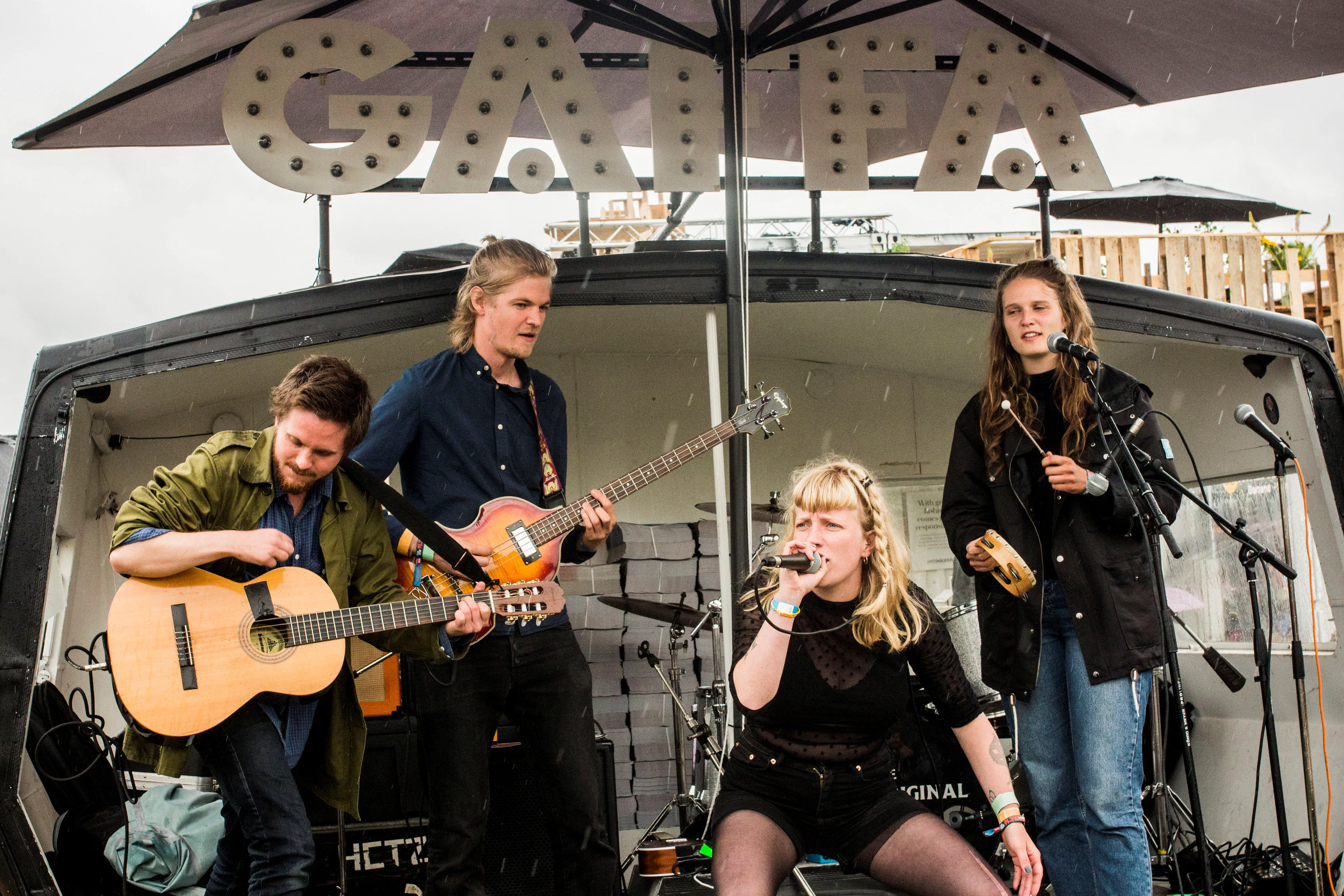 Katinka besøgte GAFFAs stand på Roskilde