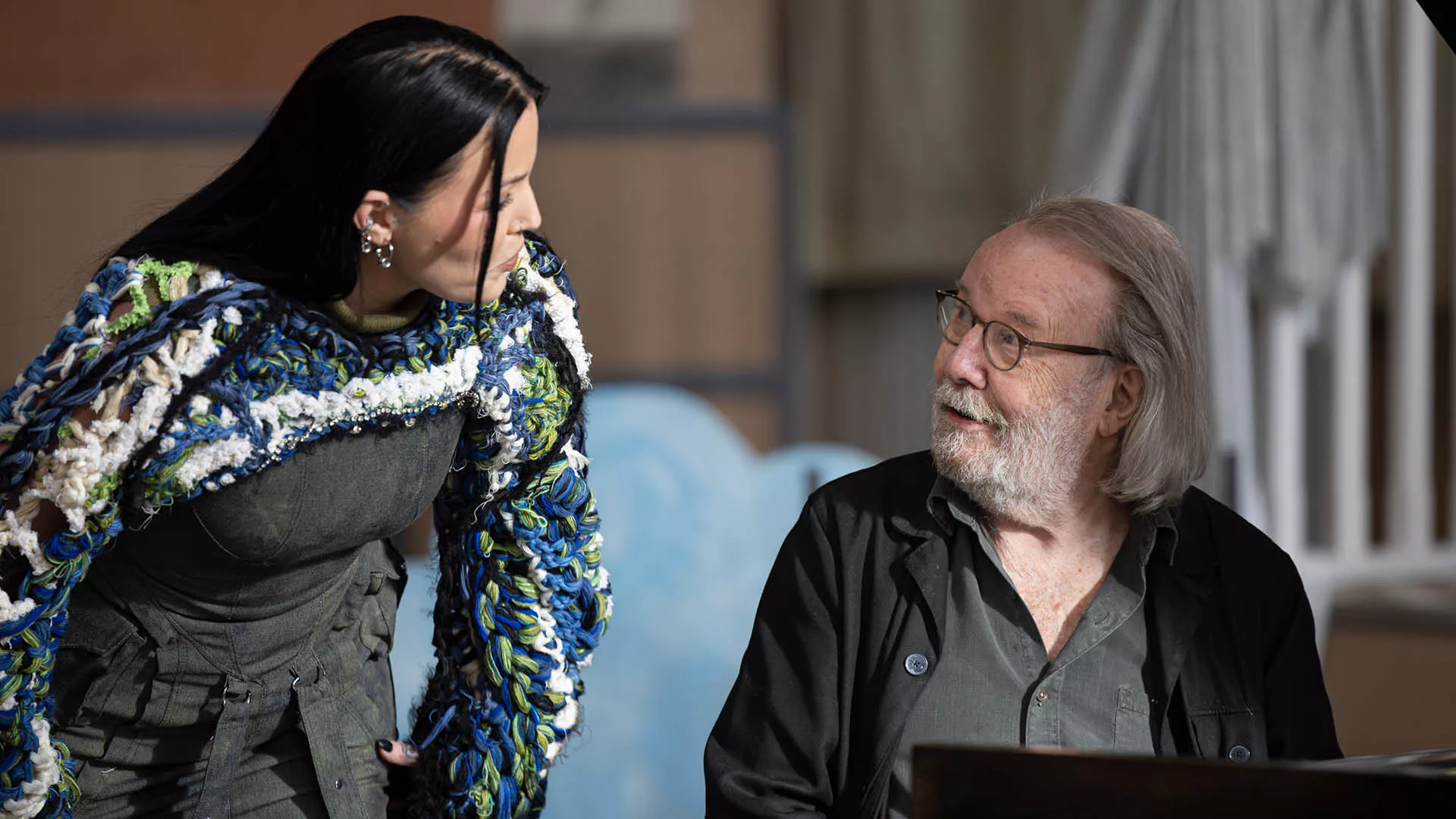 Miriam Bryant och Benny Andersson.