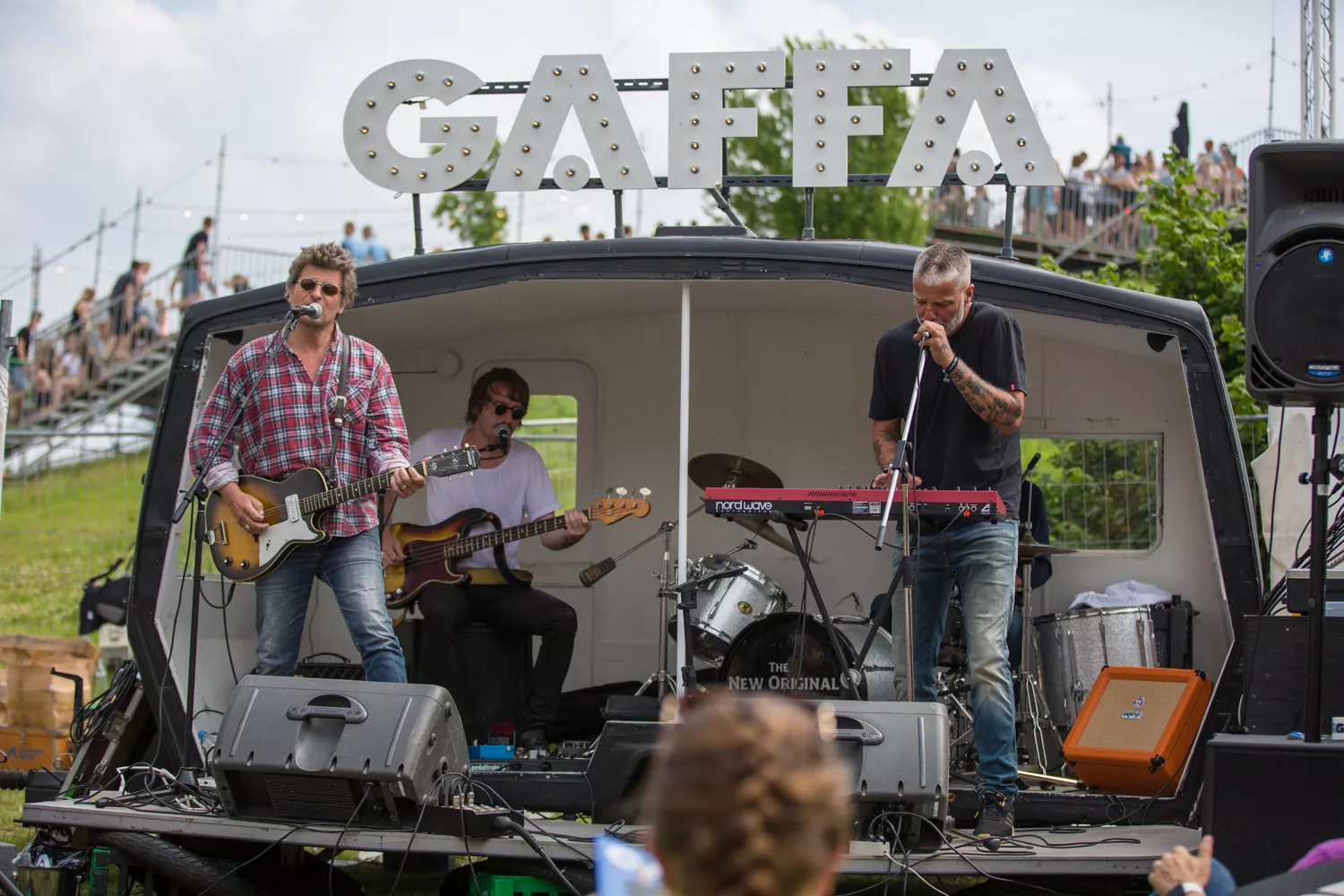 The Sandmen besøgte GAFFAs stand på Tinderbox