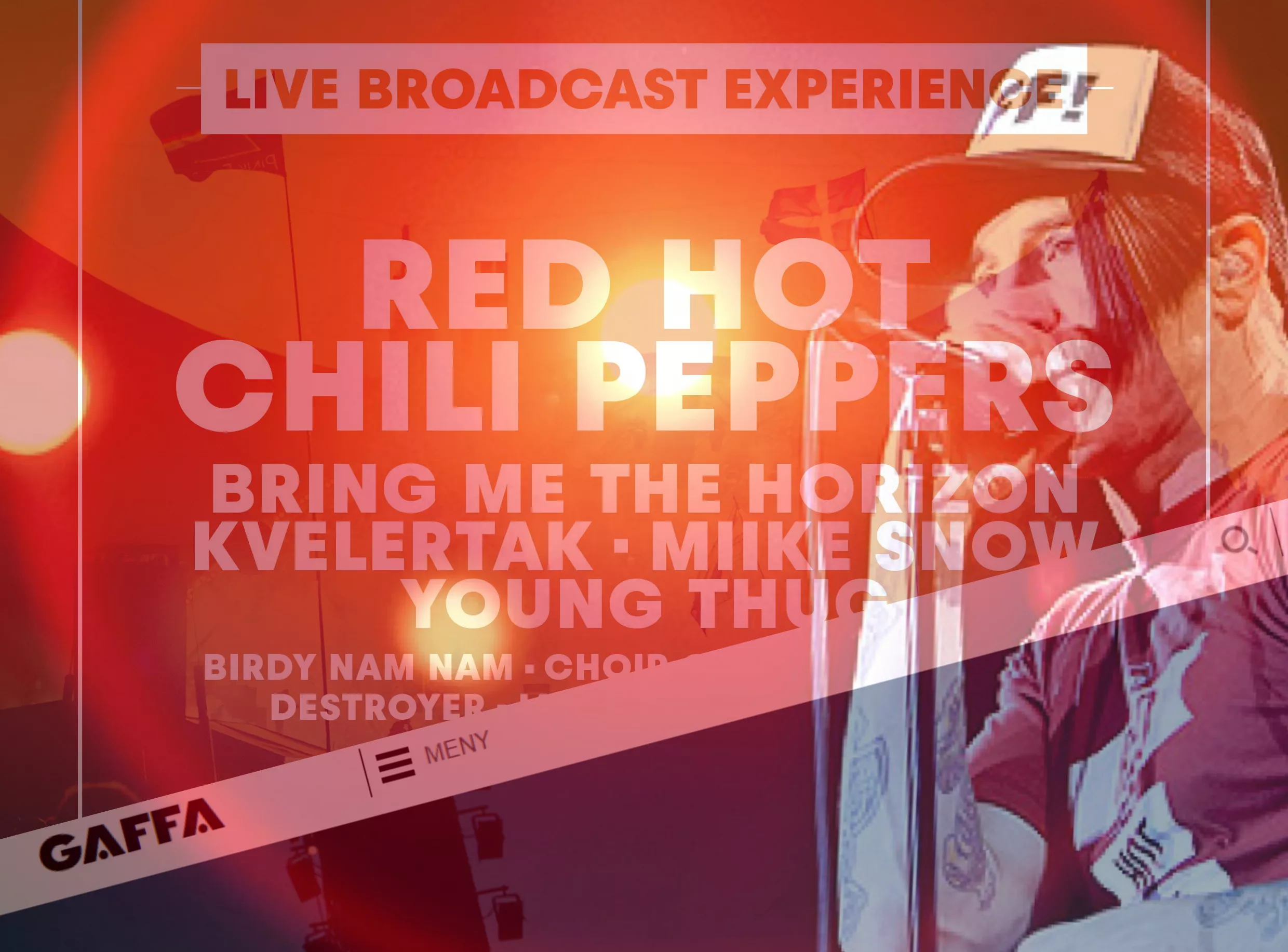 Roskilde livestreamar – luta dig tillbaka och festivala i soffan