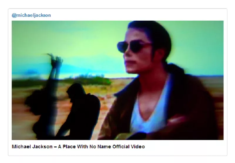 Se ny video fra Michael Jackson