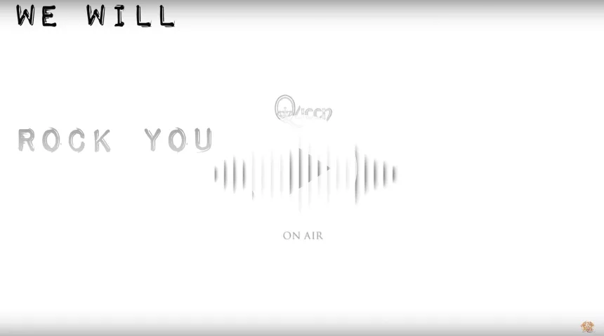 Queen har offentliggjort en hurtig version af nummeret "We Will Rock You"