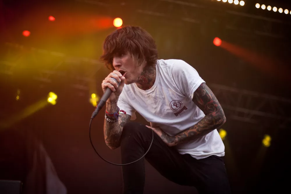 Bring Me The Horizon-spelning spårade ur