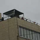 Kashmir-drengene fyrede den af på Radiohusets tag