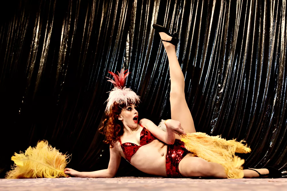 Det Kongelige Teater viste burlesque på Roskilde