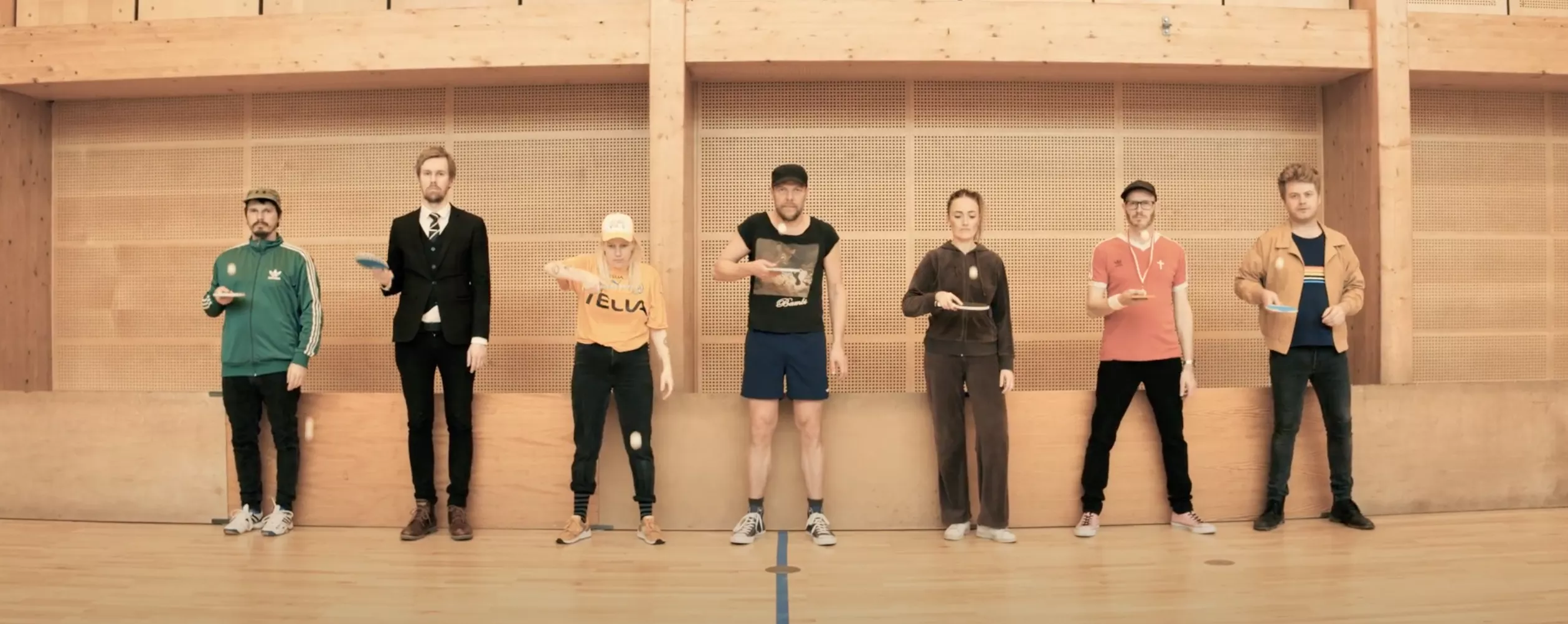 VIDEOPREMIERE: All star-bandet Nymalet går bordtennis-amok