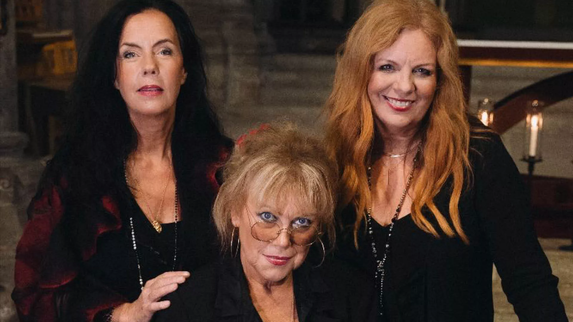 Ainbusk gjorde under hösten en comeback-turné med Annelie Roswall, Bittis Jakobsson och Marie Nilsson Lind (i mitten). Foto: Fredrik Dölling.