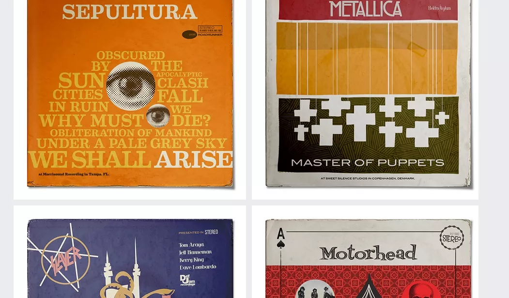 Se klassiska metalomslag i jazzversioner