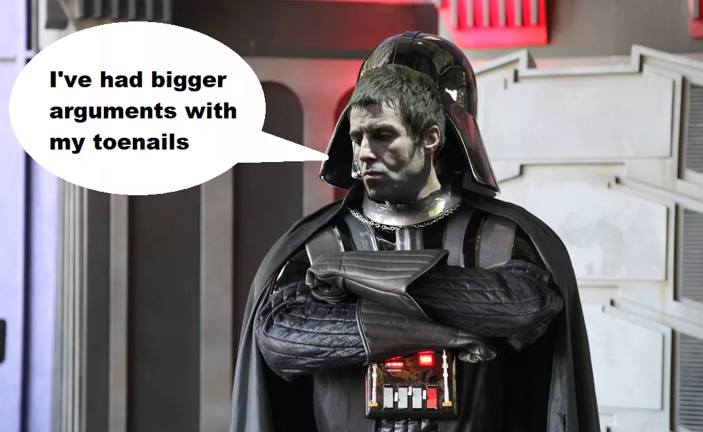 Darth Gallagher – se Star Wars-scener med Liam Gallagher-citater