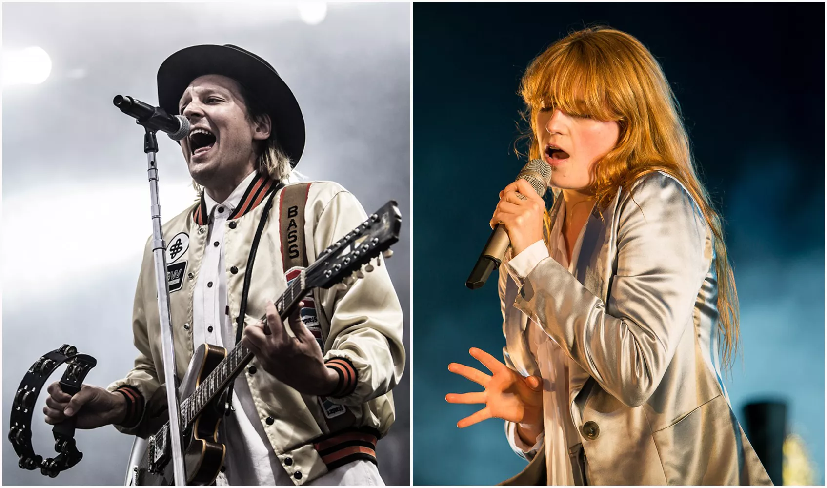 Se Arcade Fire göra klassikercovers – med en serie stjärnor