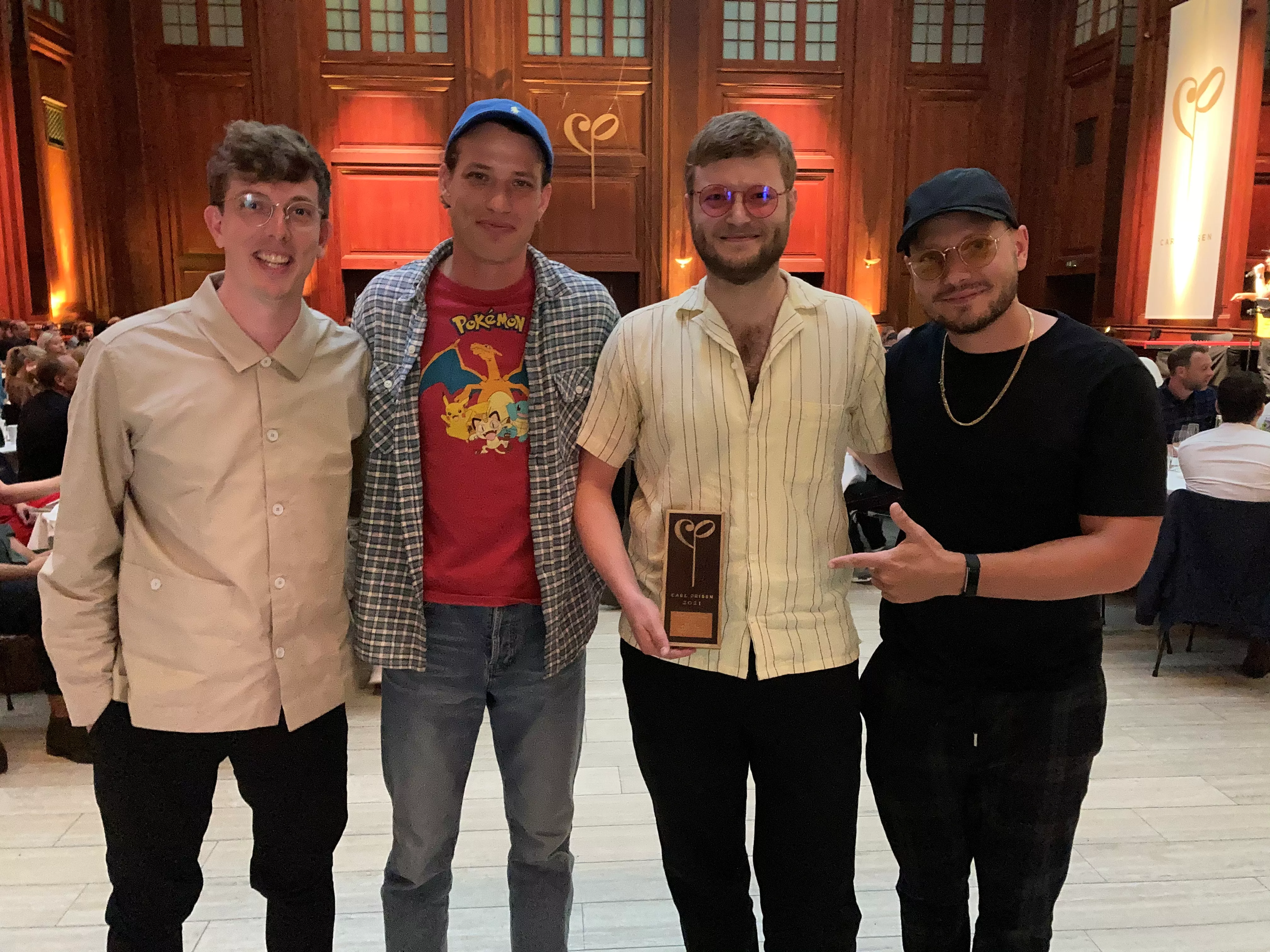 Her er vinderne af sangskriverprisen Carl Prisen