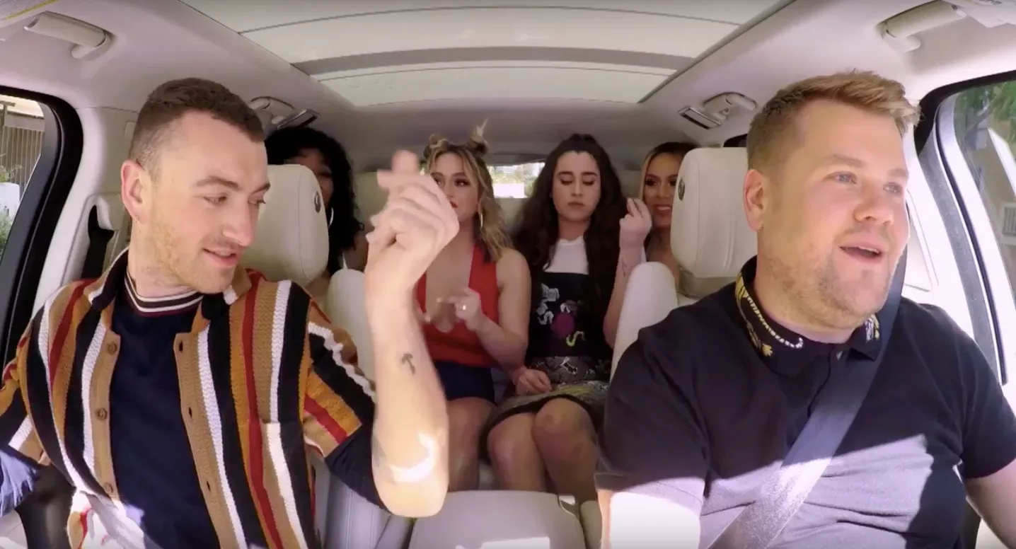 Carpool Karaoke: Sam Smith er en fangirl