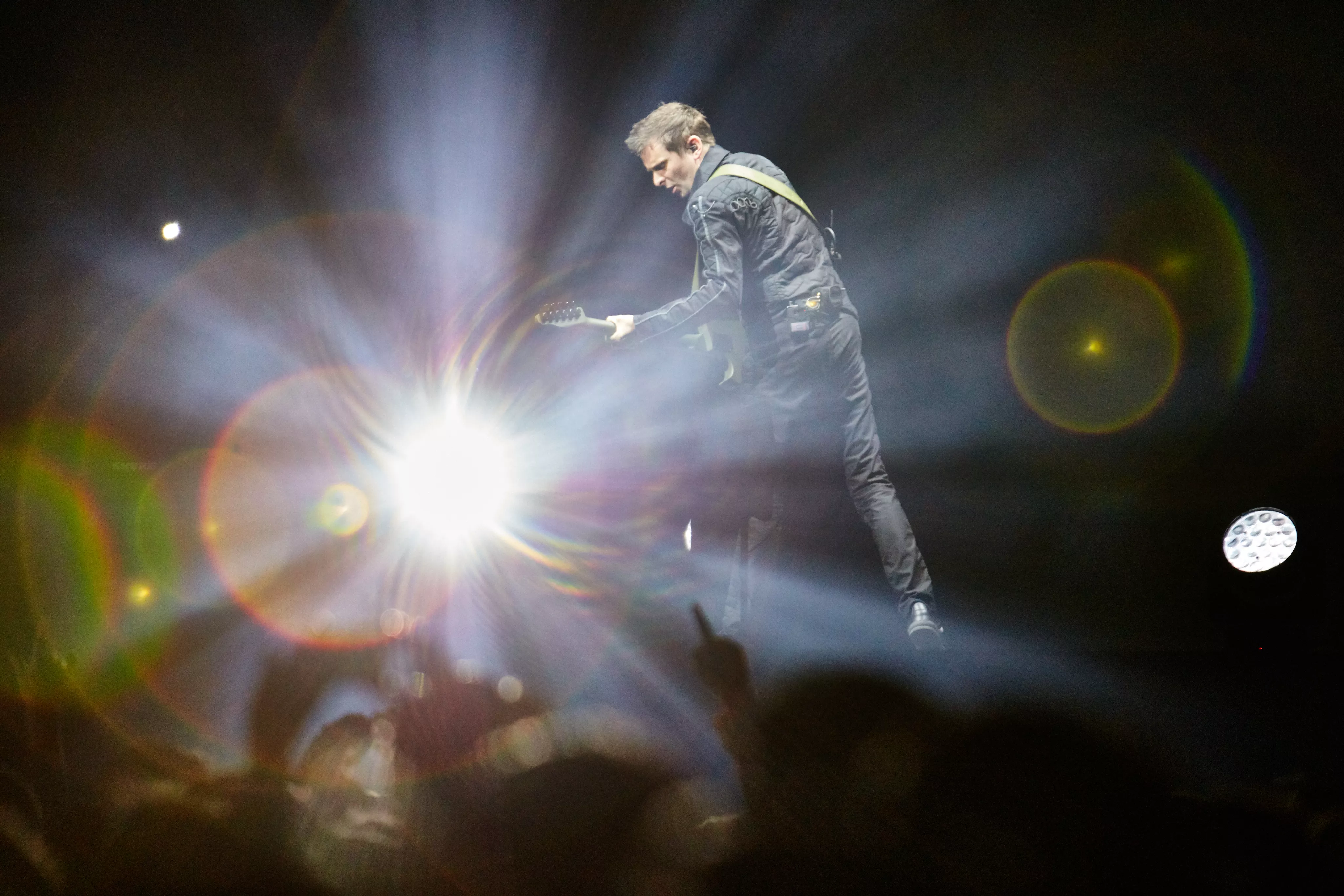 Gästades av en tvättäkta rockstjärna på scen