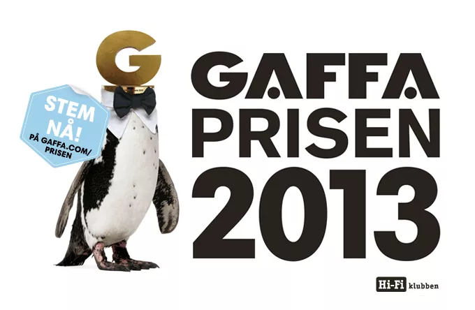 GAFFA-Prisen 2013: Stem og vinn!