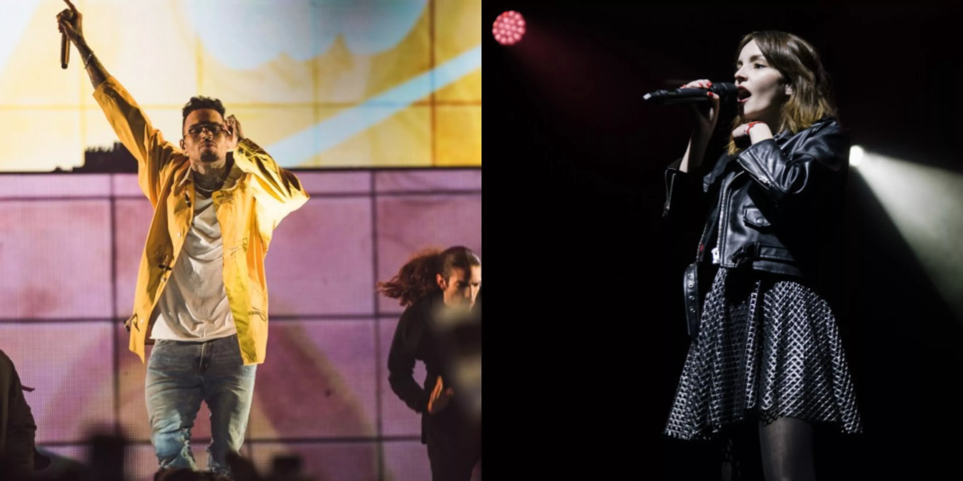 Chris Browns utspel mot Chvrches: De är den typ av människor jag önskar gick framför en buss