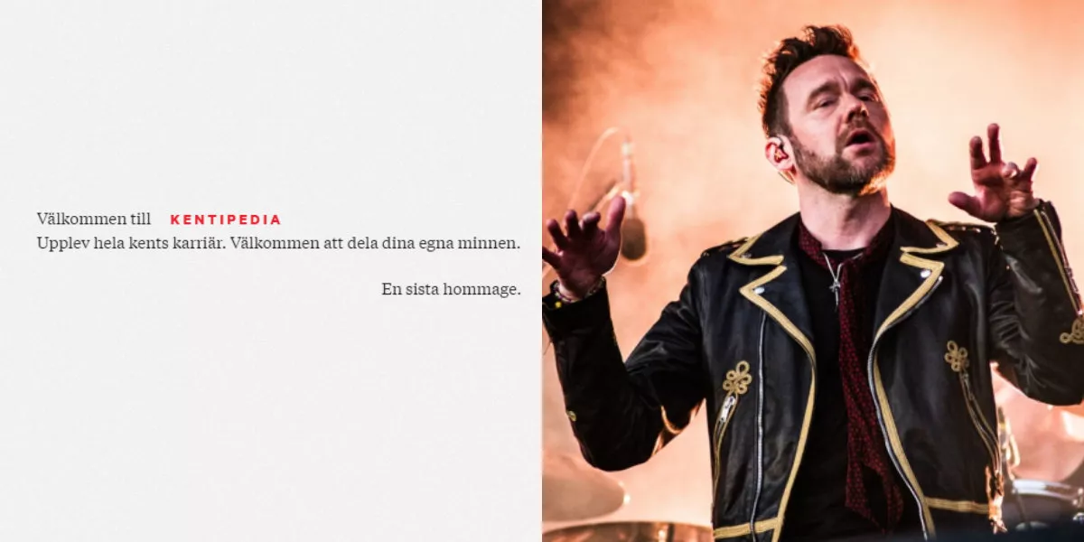 Kent öppnar Kentipedia – sidan som samlar alla minnen