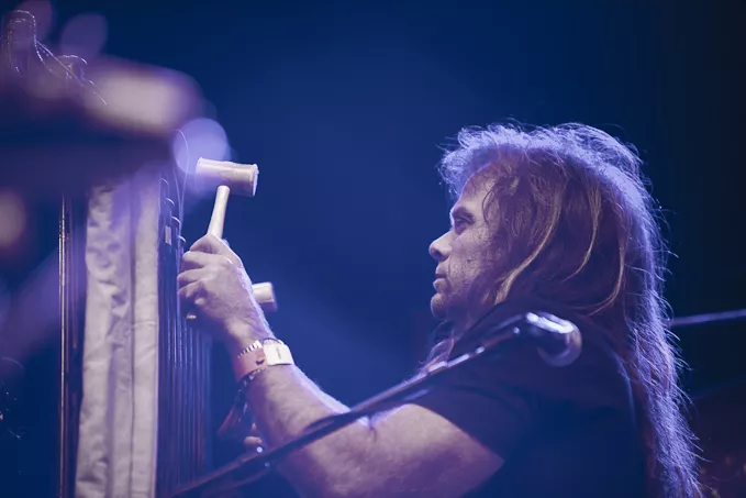 Behind the scenes: Swans-percussionist Thor Harris