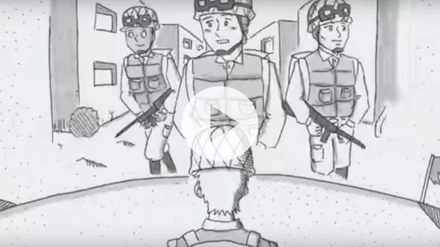 Se koncertaktuelle Muses flotte nye, tegnede video