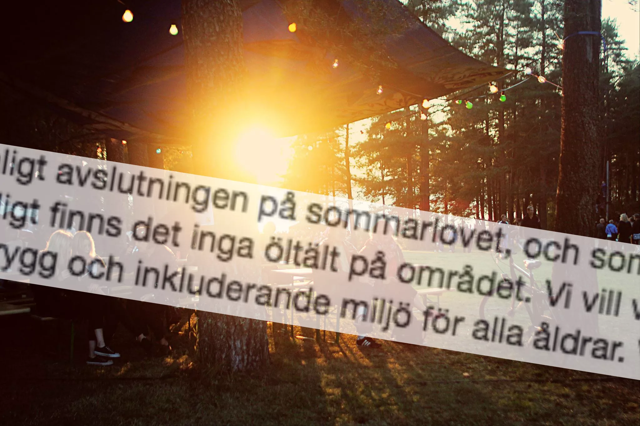 Svensk festival ber foreldre ta ansvar - les oppfordringen fra arrangørene her