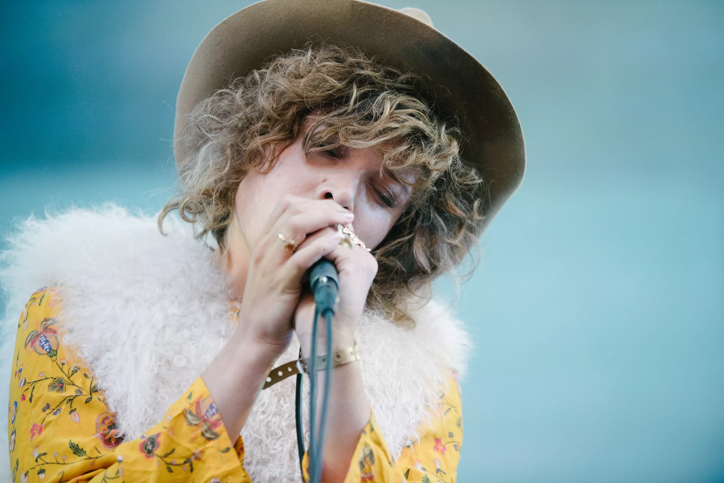 En svævende Amanda Bergman leverede drømmepop