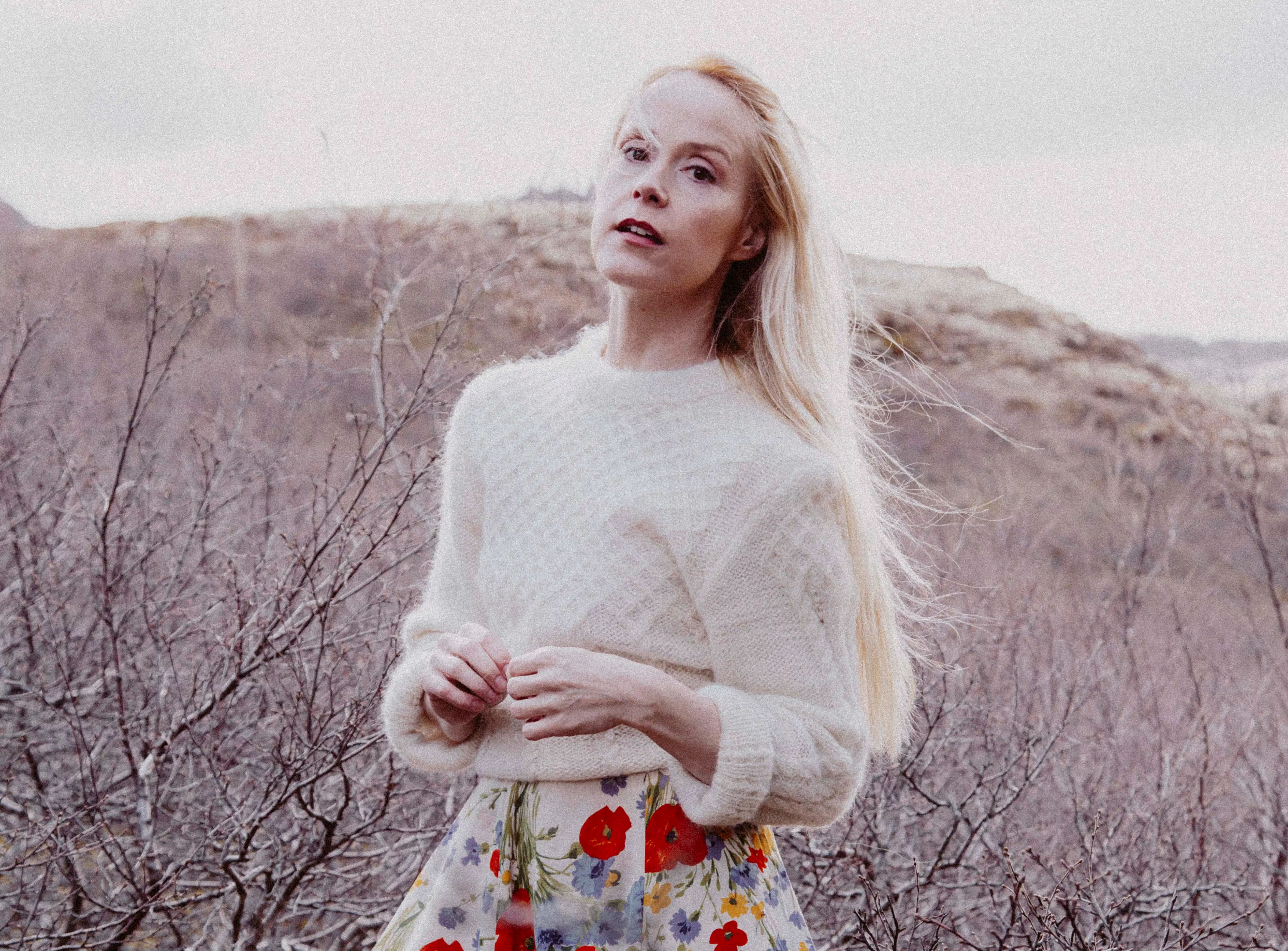 Tina Dickow klar med sin første julesang