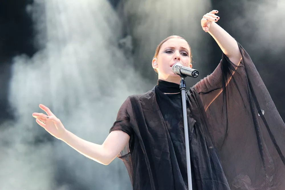 Lykke Li gästar Letterman  