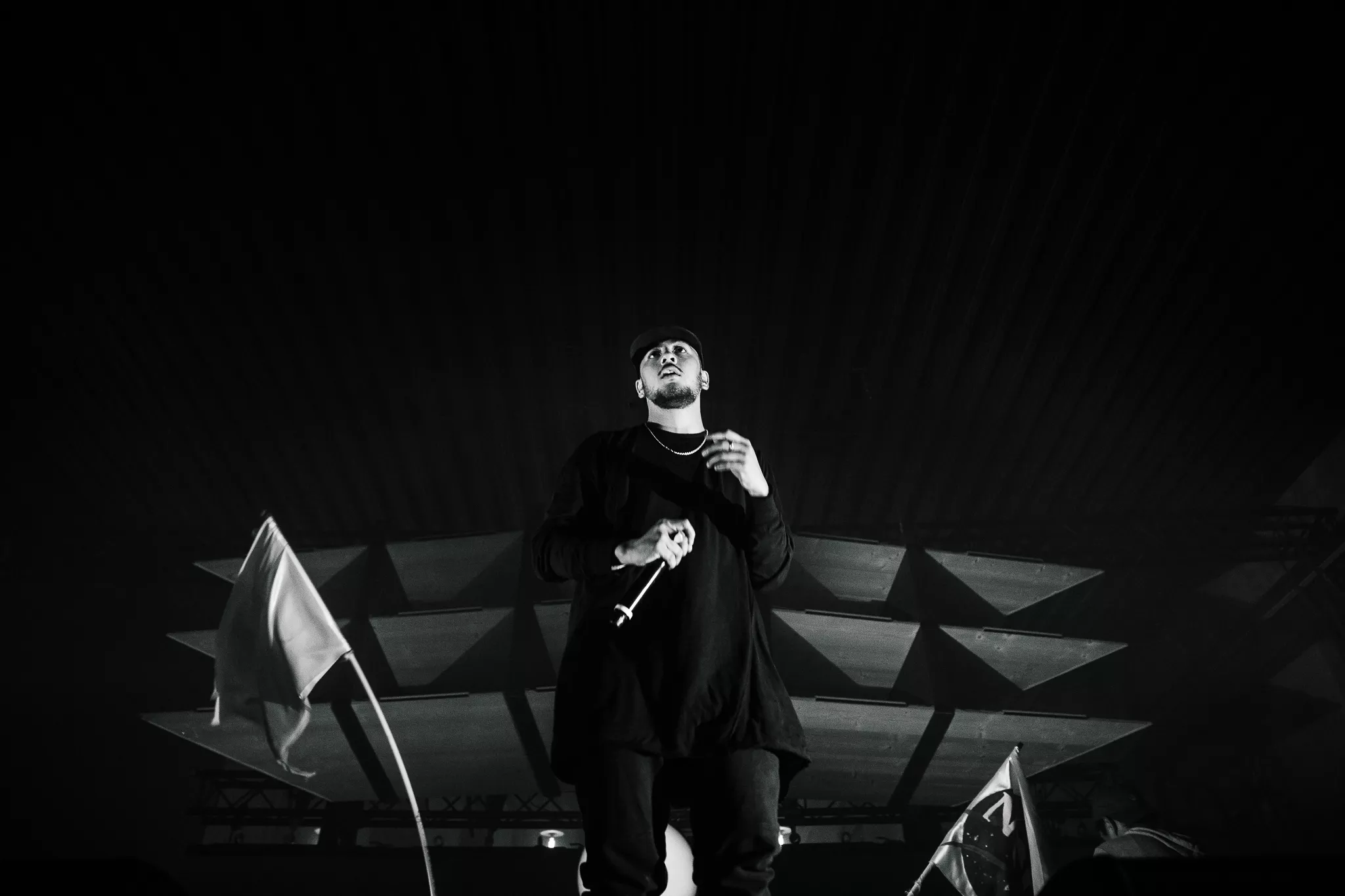 Har ikke den sterkeste stemmen, men lager bra show