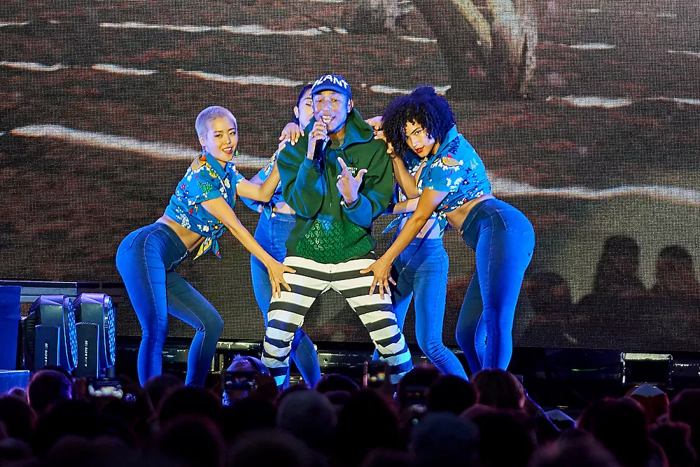 Overflødigshorn fra alsidige Pharell