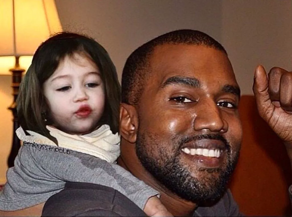 Se Miley Cyrus Kanye West-spåra på Instagram 