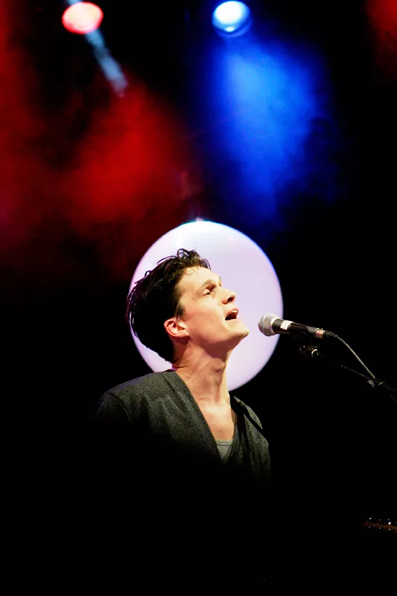 Før koncerten: Jonathan Johansson