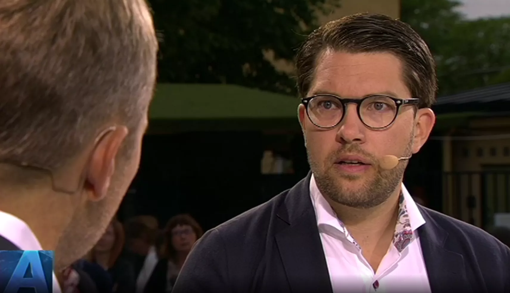 Se Jimmie Åkesson pressas efter uttalande om sexbrott på festivaler