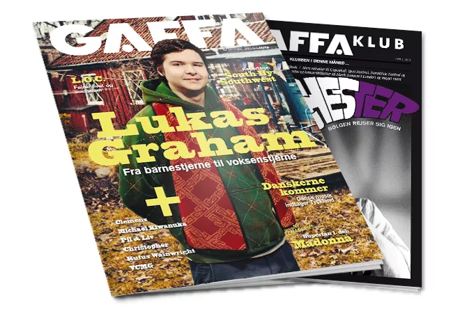 GAFFA april er på gaden