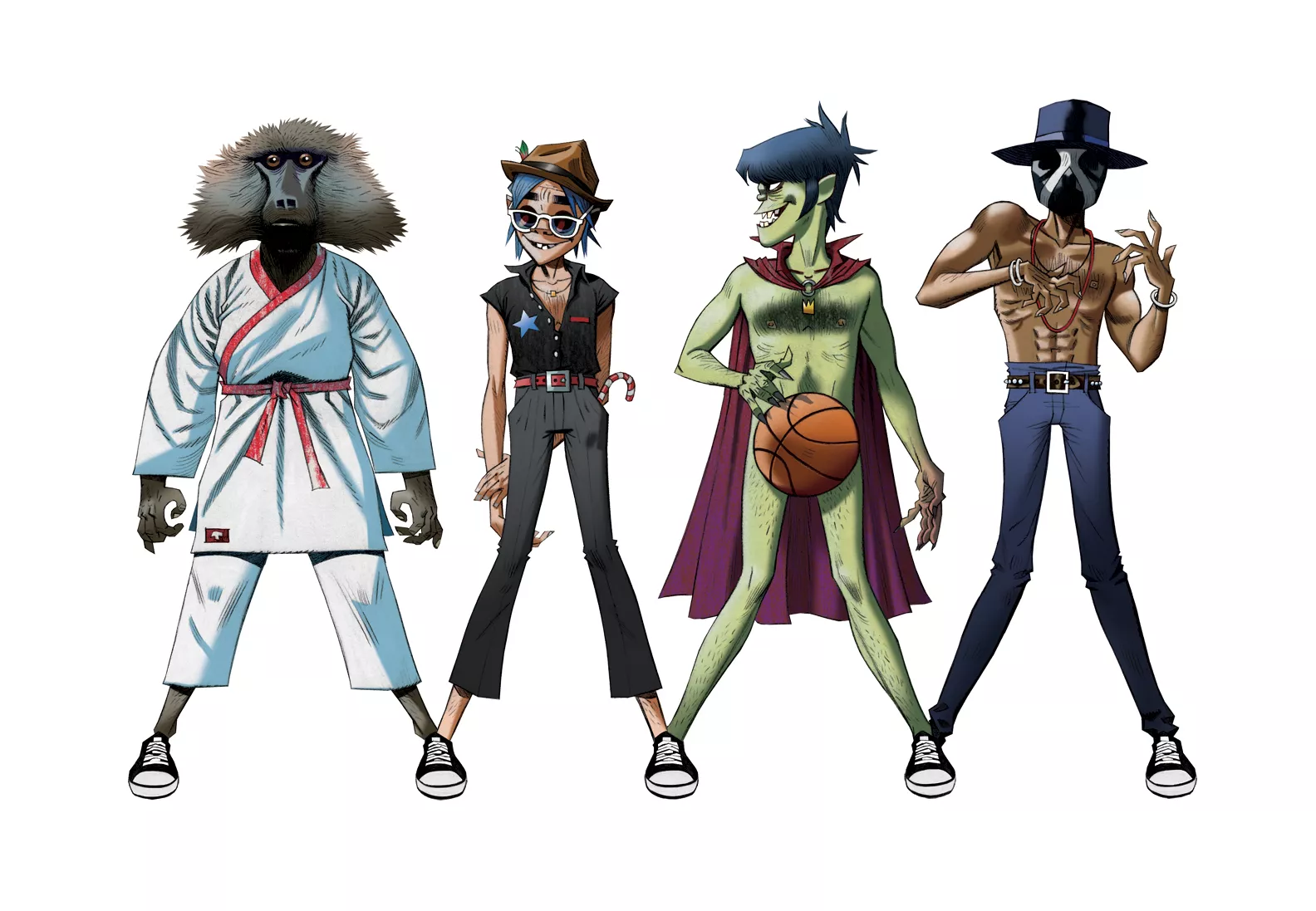 Lover et energisk Gorillaz-album