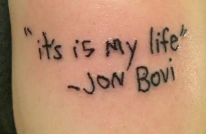 Hvor forkert kan en tatovering blive?