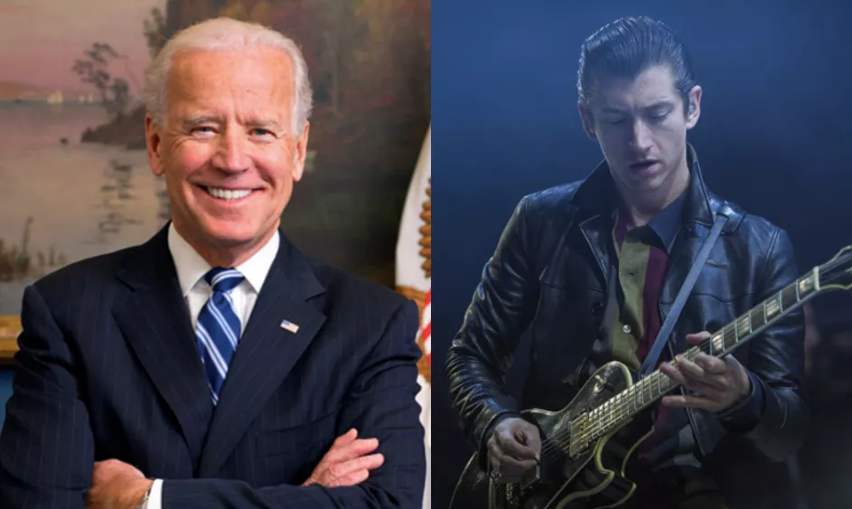 Morsom sjæl mixer Bidens tale med Alex Turner fra Arctic Monkeys