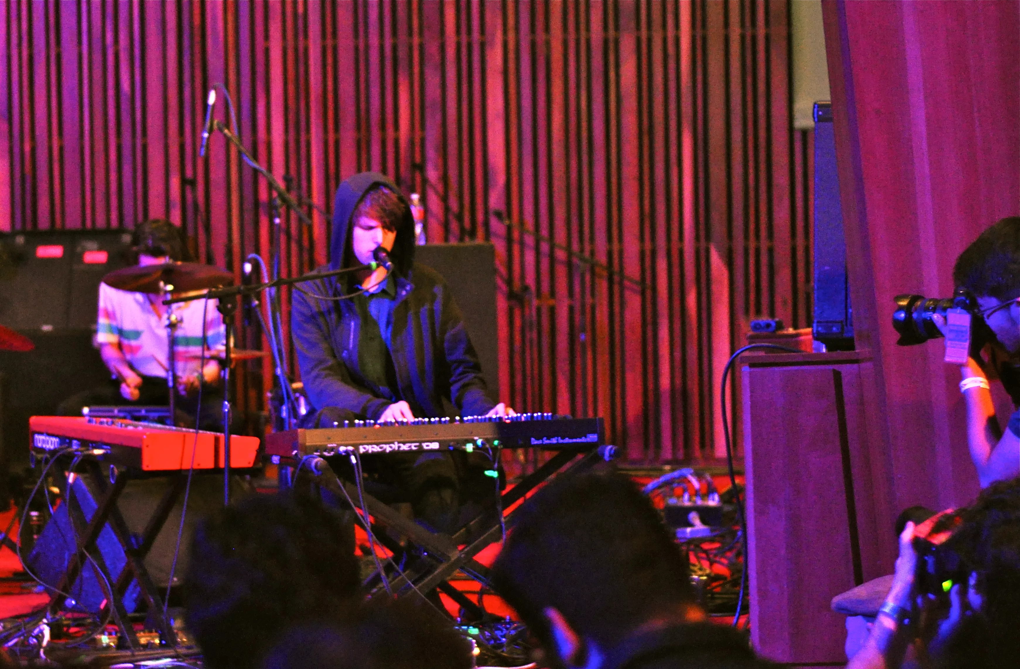 Tune-Yards, Twin Shadow og James Blake: Central Presbyterian Church, SXSW, Austin