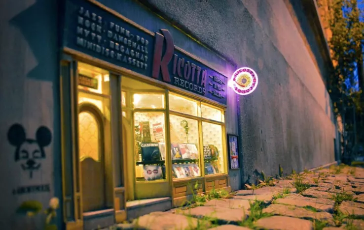 Lund har fått en skivbutik – för möss