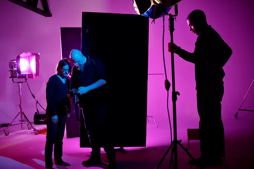 Portræt af Lasse Hoile – Steven Wilsons aarhusianske billedmagiker