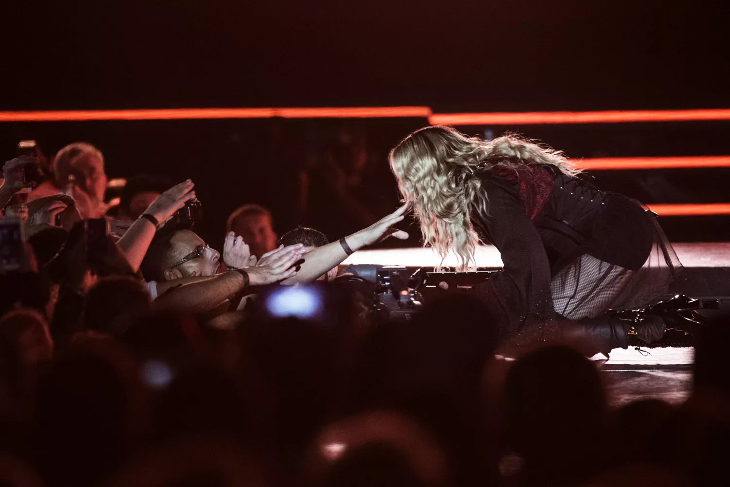 Det synes publikum om Madonna i Boxen