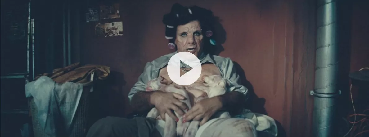 Rammstein-frontmand priser abort i ny video