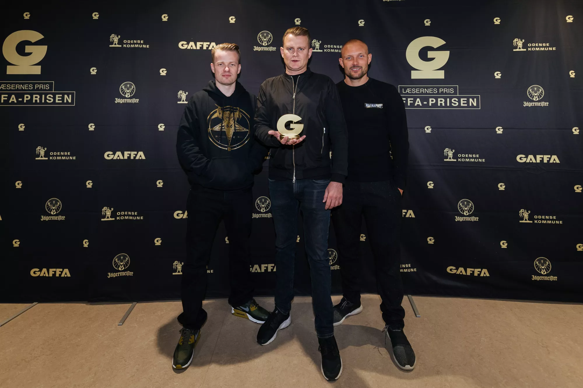 GAFFA-Pris-vinderne Suspekt: – Nu skal vi altså på forsiden