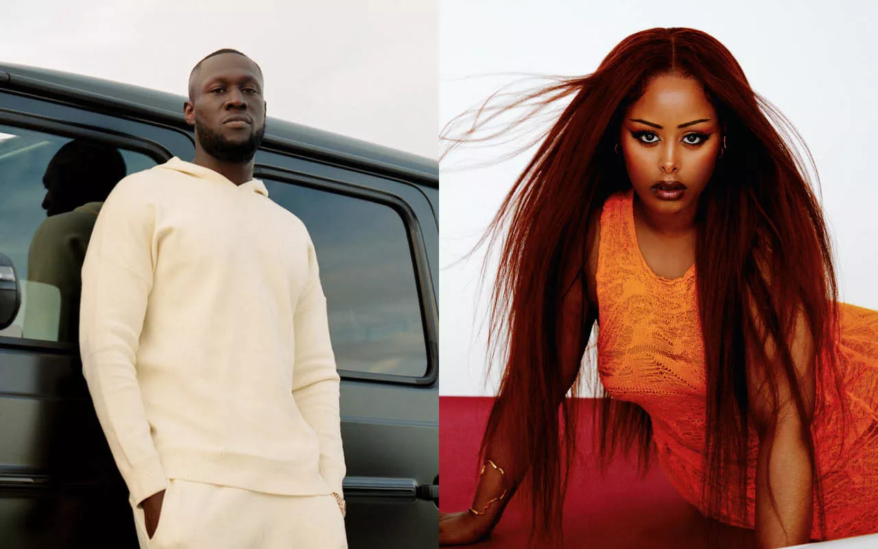 Stormzy och Cherrie klara för Rosendal Garden Party