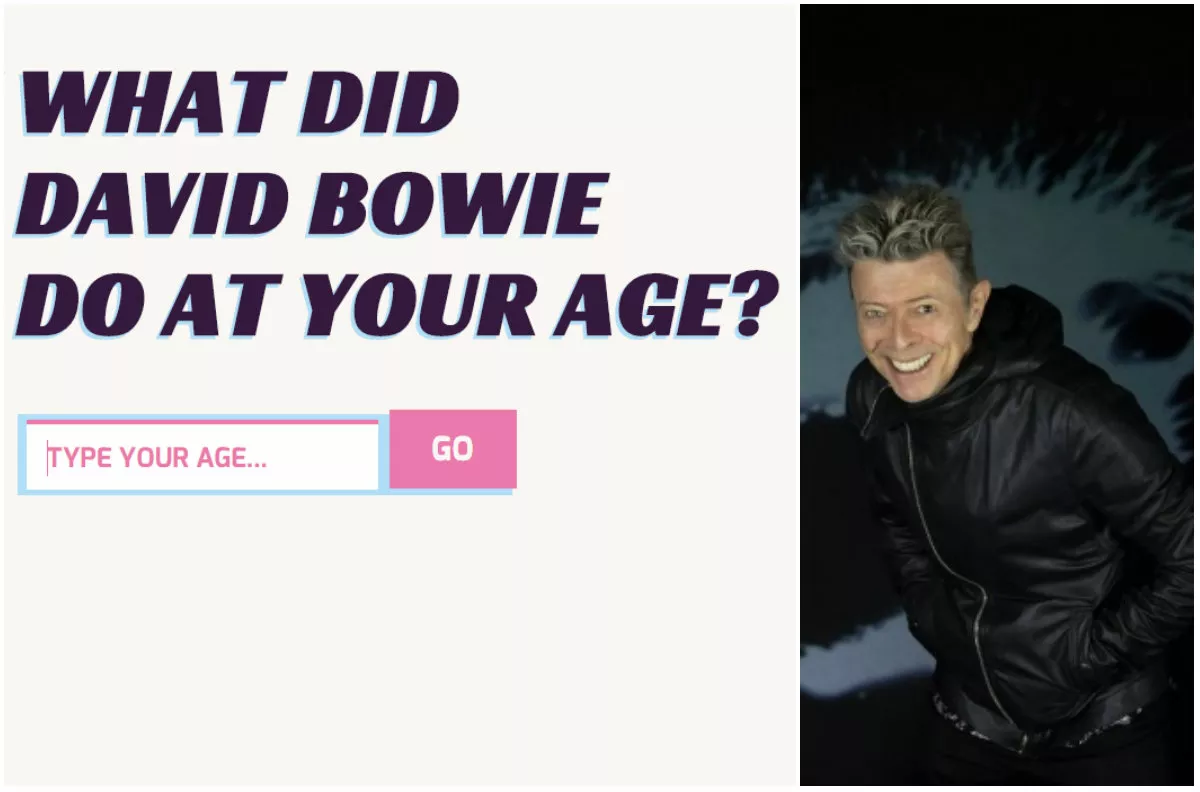 Se vad David Bowie gjorde när han var i din ålder