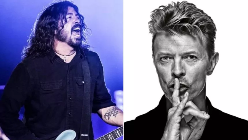 Nu kan Dave Grohls misslyckade David Bowie-samarbete se dagens ljus
