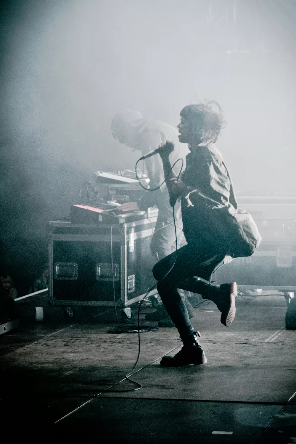 Crystal Castles: Green Stage, Hultsfredsfestivalen