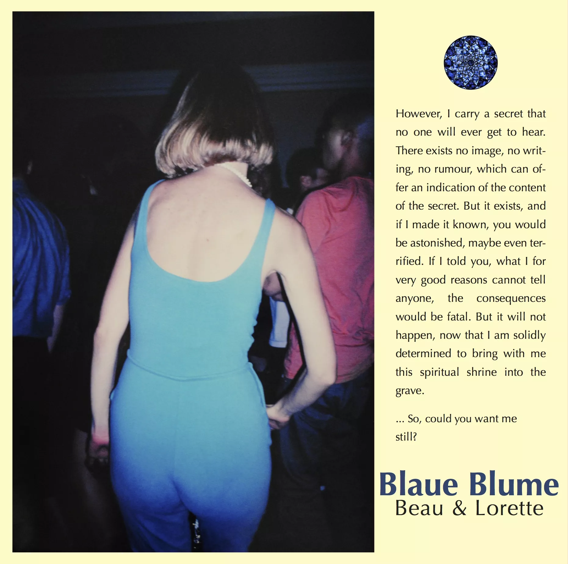 Beau & Lorette - Blaue Blume